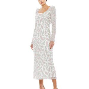 MacDuggal Style 5424, White, Size 14